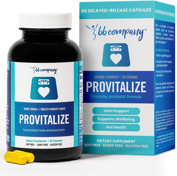 BB Company Provitalize | Probiotics for Women Digestive Health, Menopa