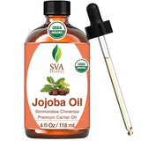 SVA Bhringraj Premium Carrier Oil 4Oz (118Ml) with Dropper for Hair Oiling, Scalp Massage & Skin Care