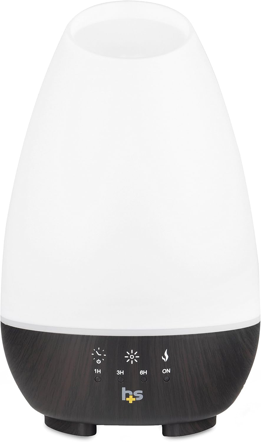 Healthsmart Essential Oil Diffuser, Cool Mist Humidifier and Aromatherapy Diffuser, FSA HSA Eligible with 500ML Tank for Large Rooms, Adjustable Timer, Mist Mode and 7 LED Light Colors, White
