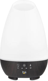 Healthsmart Essential Oil Diffuser, Cool Mist Humidifier and Aromatherapy Diffuser, FSA HSA Eligible with 500ML Tank for Large Rooms, Adjustable Timer, Mist Mode and 7 LED Light Colors, White
