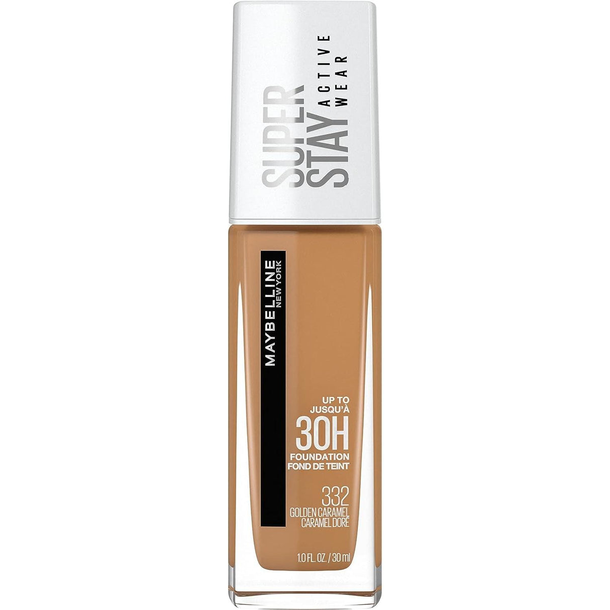 Maybelline Super Stay Full Coverage Liquid Foundation Active Wear Makeup, up to 30Hr Wear, Transfer, Sweat & Water Resistant, Matte Finish, Light Beige, 1 Count - Supply Center USA