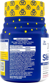 Kids 1Mg Melatonin Gummy; Drug-Free & Effective Sleep Supplement for Children Ages 3 and Up; Natural Berry Flavored Gummies; 50 Count - Supply Center USA