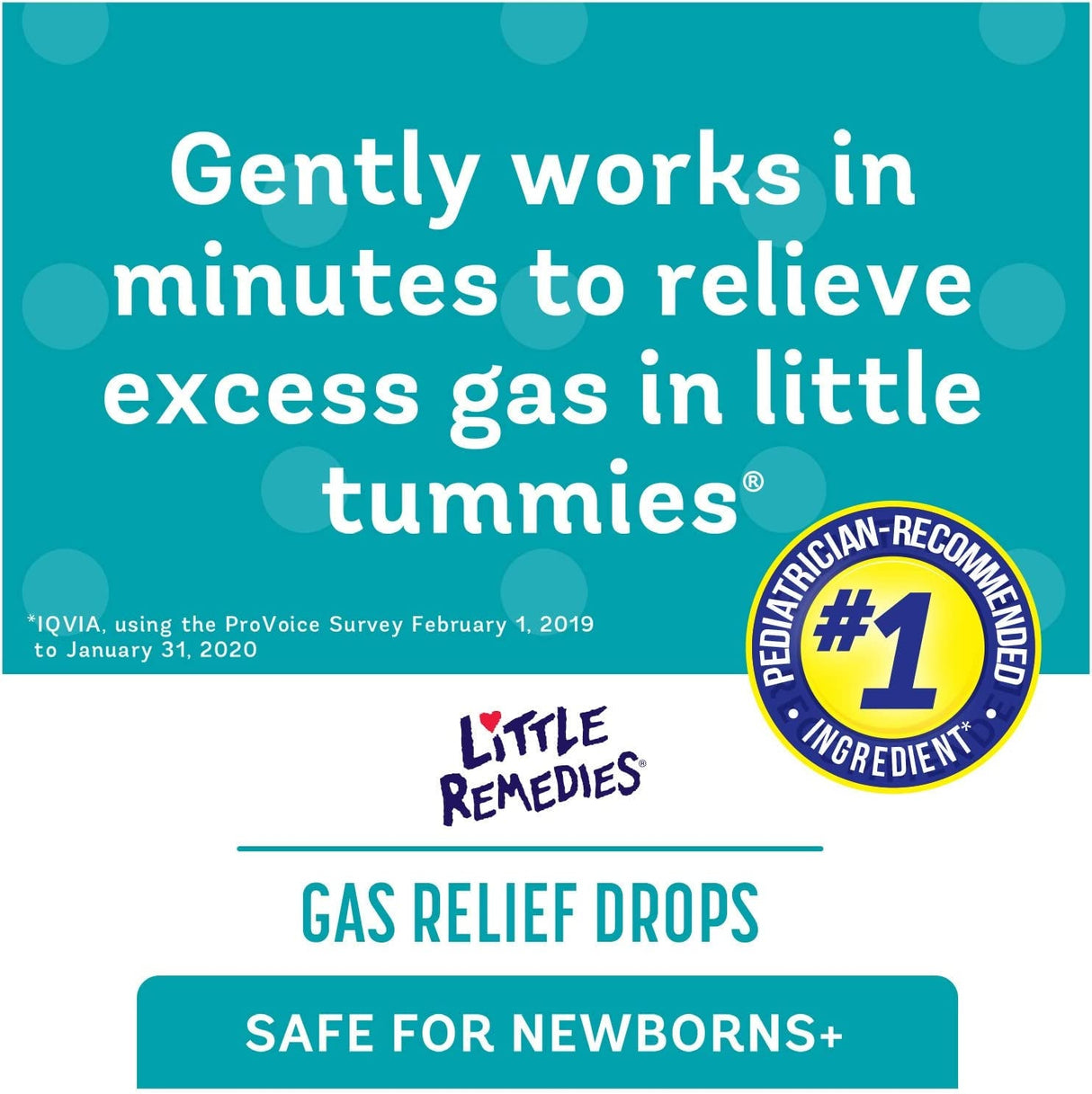Little Remedies Gas Relief Drops, Natural Berry Flavor, Safe for Newborns, 1 Fl Oz