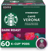 Starbucks K-Cup Coffee Pods, Dark Roast Coffee, French Roast for Keurig Brewers, 100% Arabica, 4 Boxes (96 Pods Total)
