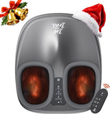 BOB and BRAD Foot Massager with Heat and Remote, Christmas Gifts for Women Men, FSA HSA Eligible, Shiatsu Deep Kneading Electric Feet Massager Machine for Plantar Fasciitis, Men Size 12