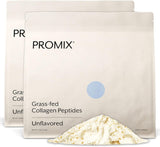 Promix Collagen Peptides, Unflavored, 2.5Lb Bulk - Hydrolyzed Collagen Protein Promotes Healthy Skin, Bones, Joints & Recovery Support - Add to Shakes, Smoothies, Beverages & Baking Recipes.