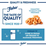 Fisher Chef'S Naturals Walnut & Pieces, Naturally Gluten Free, No Preservatives, Non-Gmo, Halves, 16 Oz