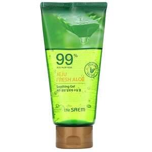 The Saem, Jeju Fresh Aloe, 99% Aloe Vera Soothing Gel, 10.14 fl oz (300 ml) - HealthCentralUSA