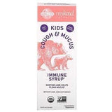 Garden of Life, Mykind Organics, Kids Cough & Mucus, Immune Syrup with Ivy Leaf, Zinc & Vitamin C, 3.92 fl oz (116 ml) - Supply Center USA