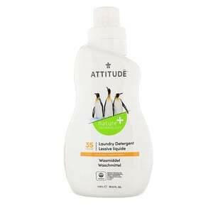 ATTITUDE, Laundry Detergent, 35 Loads, Citrus Zest, 35.5 fl oz (1.05 l) - HealthCentralUSA