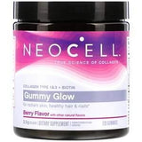 Neocell, Gummy Glow, Collagen Type 1 & 3 + Biotin, Berry, 120 Gummies - Supply Center USA