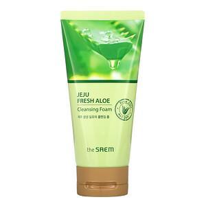 The Saem, Jeje Fresh Aloe, Cleansing Foam, 5.29 oz (150 g) - HealthCentralUSA