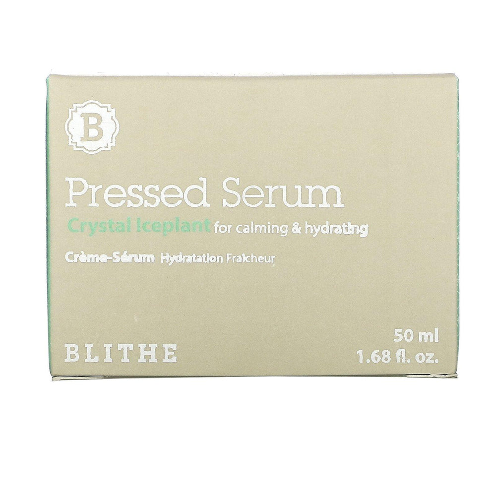 Blithe, Pressed Serum, Crystal Iceplant, 1.68 fl oz (50 ml) - HealthCentralUSA