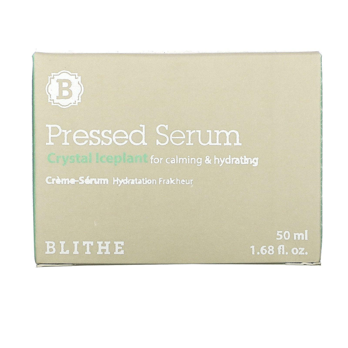 Blithe, Pressed Serum, Crystal Iceplant, 1.68 fl oz (50 ml) - Supply Center USA