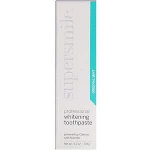 Supersmile, Professional Whitening Toothpaste, Original Mint, 4.2 oz (119 g) - HealthCentralUSA