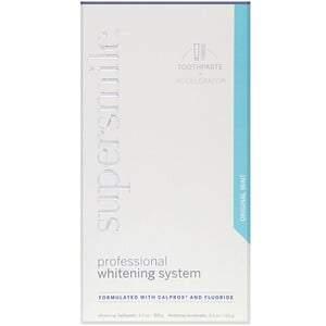 Supersmile, Professional Whitening System, Toothpaste + Accelerator, Original Mint, 7.8 oz (221 g) - HealthCentralUSA