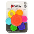 Sassy, Inspire The Senses, Flower Teether Rattle, 3+ Months, 1 Count - Supply Center USA