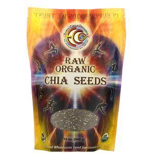 Earth Circle Organics, Raw Organic Chia Seeds, 12 oz (340 g) - Supply Center USA