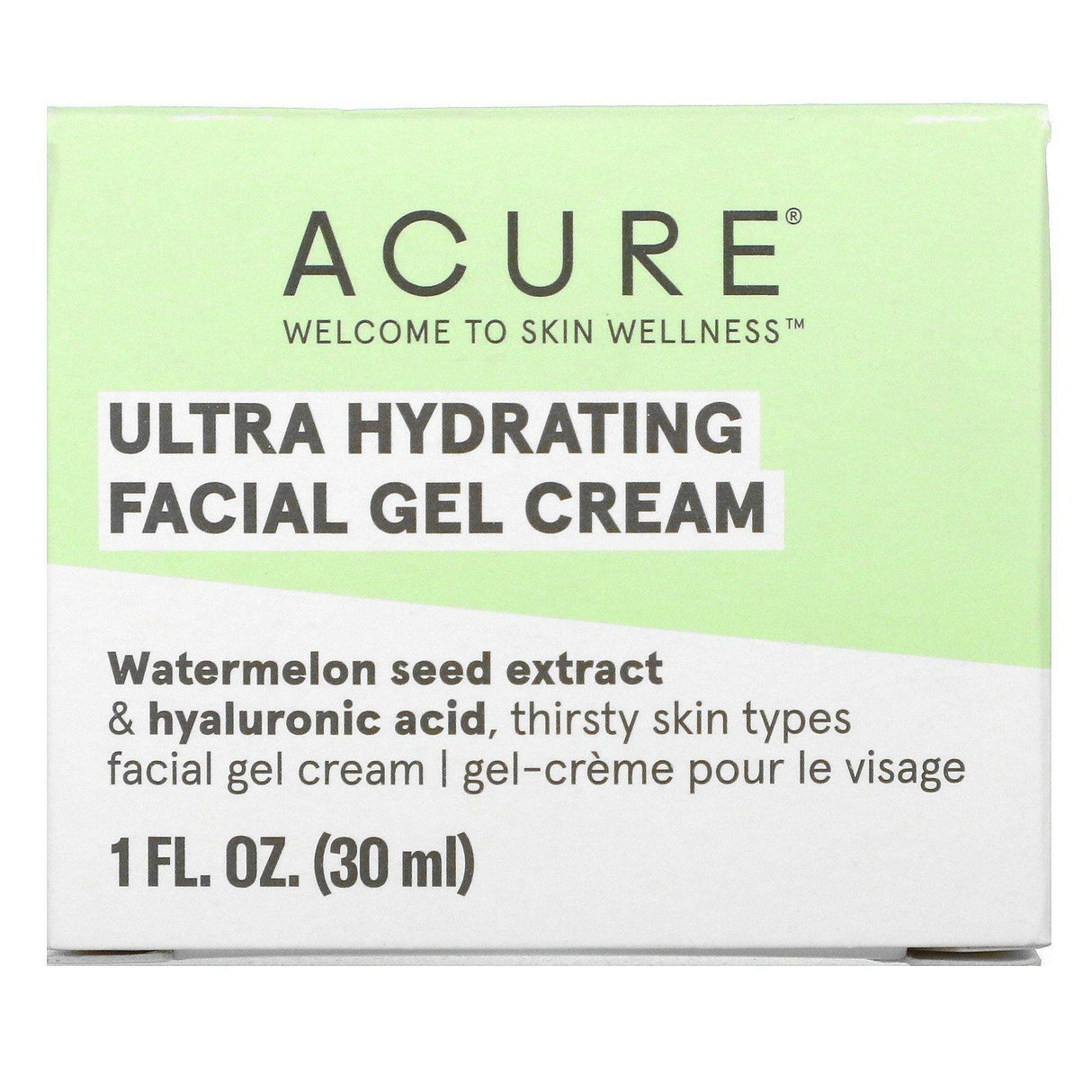 Acure, Ultra Hydrating, Facial Gel Cream, 1 fl oz (30 ml) - Supply Center USA