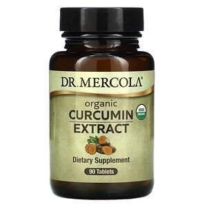 Dr. Mercola, Organic Curcumin Extract, 90 Tablets - Supply Center USA