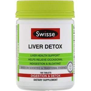 Swisse, Ultiboost, Liver Detox, 180 Tablets - Supply Center USA