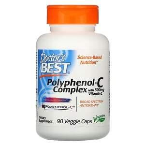 Doctor's Best, Polyphenol-C Complex with Vitamin C, 90 Veggie Caps - Supply Center USA