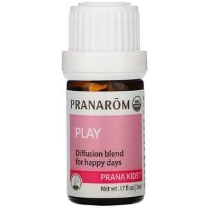 Pranarom, PRANA KIDS, Essential Oil, Play, +3 Months, .17 fl oz (5 ml) - Supply Center USA