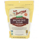 Bob's Red Mill, Organic Brown Rice Flour, Whole Grain, 24 oz (680 g) - Supply Center USA