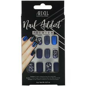 Ardell, Nail Addict Premium, Matte Blue, 0.07 oz (2 g) - Supply Center USA