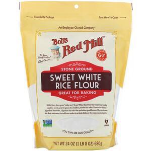 Bob's Red Mill, Sweet White Rice Flour, 24 oz (680 g) - HealthCentralUSA