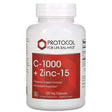 Protocol for Life Balance, C-1000 + Zinc-15, 120 Veg Capsules - Supply Center USA