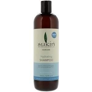 Sukin, Hydrating Shampoo, Dry and Damaged Hair, 16.9 fl oz (500 ml) - HealthCentralUSA