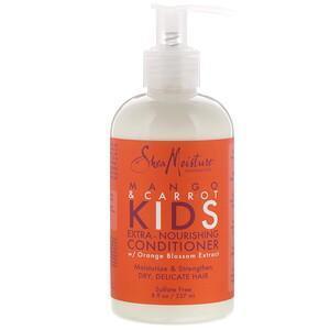 SheaMoisture, Kids Extra-Nourishing Conditioner, Mango & Carrot, 8 fl oz (237 ml) - Supply Center USA