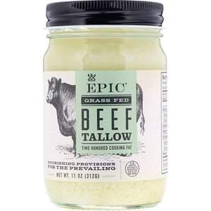 Epic Bar, Grass Fed Beef Tallow, 11 oz (312 g) - Supply Center USA