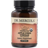 Dr. Mercola, Organic Fermented Apple Cider Vinegar and Cayenne, 30 Tablets - Supply Center USA