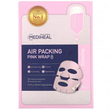 Mediheal, Air Packing, Pink Wrap Beauty Mask, 5 Sheets, 0.67 fl. oz (20 ml) Each - Supply Center USA