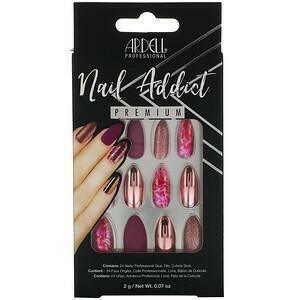 Ardell, Nail Addict Premium, Chrome Pink Foil, 0.07 oz (2 g) - Supply Center USA