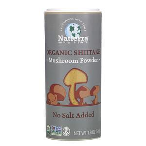 Natierra, Organic Shiitake Mushroom Powder, 1.8 oz (51 g) - Supply Center USA