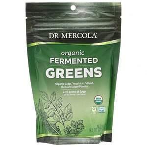 Dr. Mercola, Organic Fermented Greens, 9.5 oz (270 g) - Supply Center USA