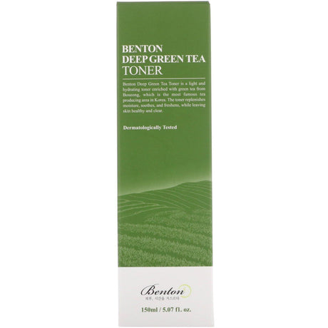 Benton, Deep Green Tea Toner, 5.07 fl oz (150 ml) - Supply Center USA