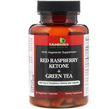 FutureBiotics, Red Raspberry Ketone + Green Tea, 60 Vegetarian Capsules - Supply Center USA