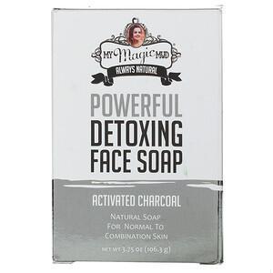 My Magic Mud, Powerful Detoxing Face Soap, Activated Charcoal, 3.75 oz (106.3 g) - Supply Center USA