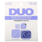 DUO, Rosewater & Biotin Striplash Adhesive, White/Clear, 0.18 oz (5 g) - Supply Center USA