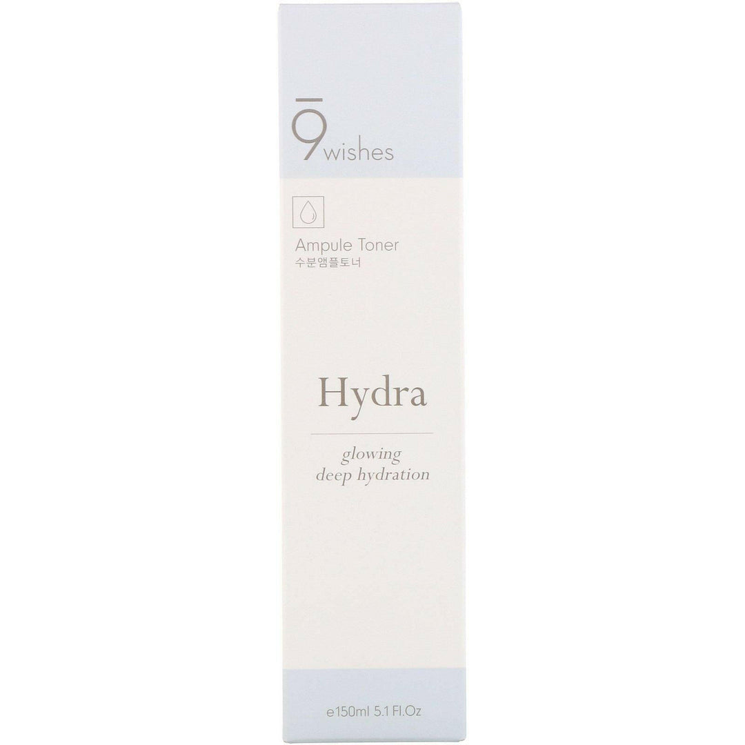 9Wishes, Ampule Toner, Hydra, 5.1 fl oz (150 ml) - HealthCentralUSA