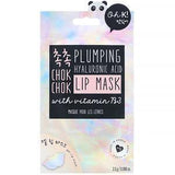 Oh K!, Chok Chok, Plumping, Hyaluronic Acid Lip Mask, 1 Gel Lip Mask, 0.088 oz (2.5 g) - Supply Center USA