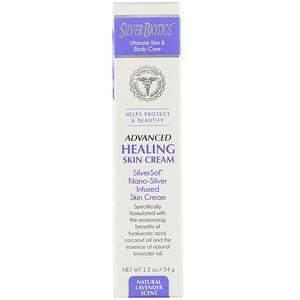 American Biotech Labs, Advanced Healing Skin Cream, Natural Lavender Scent, 1.2 oz (34 g) - HealthCentralUSA