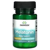 Swanson, Melatonin, 3 mg, 60 Tablets - Supply Center USA