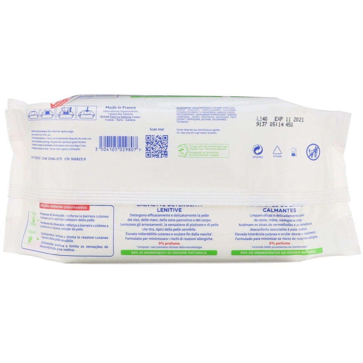 Mustela, Baby, Soothing Cleansing Wipes, 70 Wipes - Supply Center USA