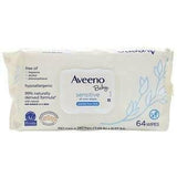 Aveeno, Baby, Sensitive, All Over Wipes, 64 Wipes - Supply Center USA