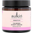 Sukin, Calming Night Cream, Sensitive, 4.06 fl oz (120 ml) - Supply Center USA